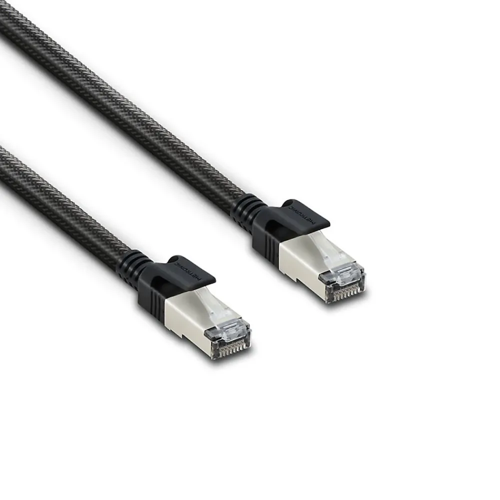 Metronic Câble Et Connectique Réseau-Câble Ethernet RJ45 CAT 8 mâle/mâle tressé - S/FTP 5 m - 395631