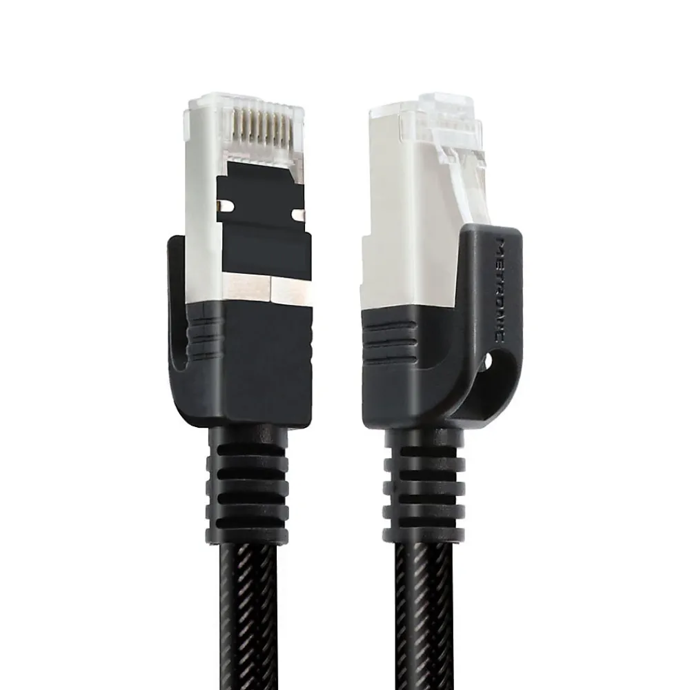 Metronic Câble Ethernet RJ45 CAT 8 mâle/mâle tressé - S/FTP 10 m - 395631
