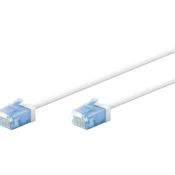 Goobay Câble Ethernet slim flexible Cat6a 15cm