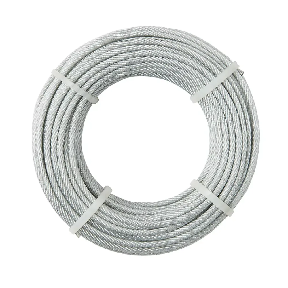 Diall Câble Et Fil Métallique-Câble gaine ø4 mm x 20 m transparent