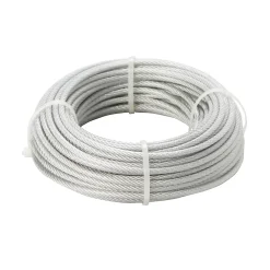 Diall Câble Et Fil Métallique-Câble gaine ø4 mm x 20 m transparent
