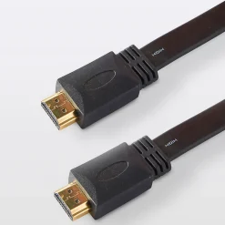 Blyss Câble Et Connectique Tv-Câble HDMI Mâle / Mâle coudé 4K noir Or, 10 m
