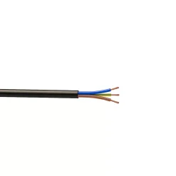 Nexans Câble électrique flexible H05VVF 3x1,5 mm² Noir - 25 m