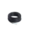 Nexans Câble, Fil Et Cordon D'Alimentation-Câble électrique flexible H03VVH2F 2x0,75 mm² Noir - 25 m