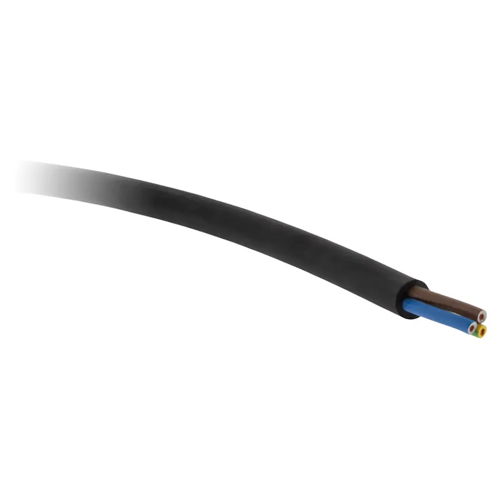 Zenitech Câble électrique H07RN-F 3G2,5mm² 60m -