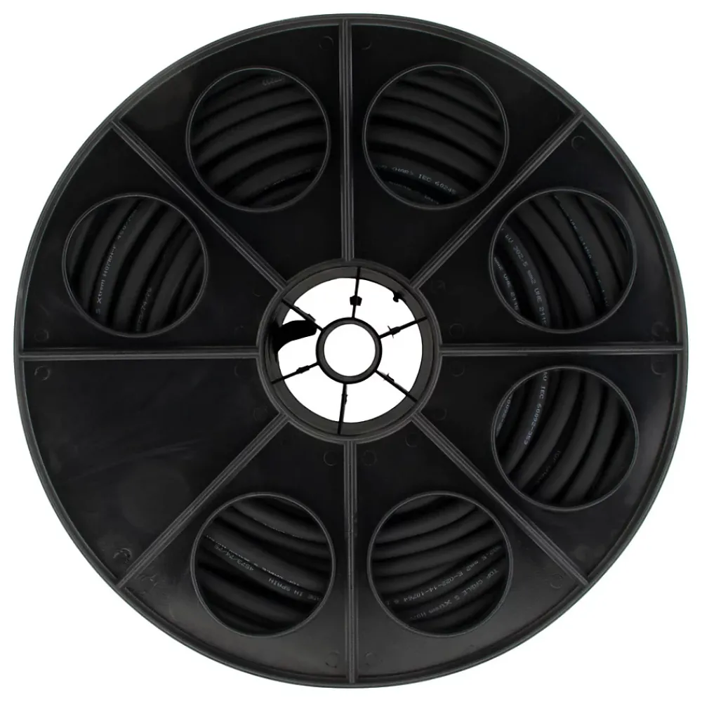 Zenitech Câble électrique H07RN-F 3G2,5mm² 60m -