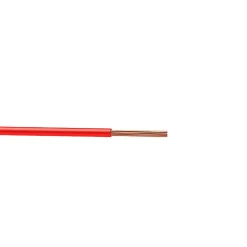 Nexans Câble électrique H07VR 6 mm² Rouge - 25 m