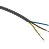 Zenitech Câble électrique H05VV-F 3G1,5mm² gris - 200m -