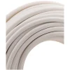 Zenitech Câble électrique H05VV-F 2x1,5mm² blanc - 50m -