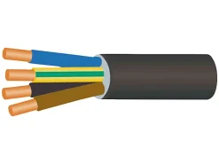 Nexans Câble électrique U1000R2V 4x1.5 mm² 100 m