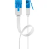 Goobay Câble RJ45 Cat6a plat blanc 50cm