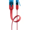 Goobay Câble RJ45 Cat6a plat non blindé 2m