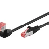 Goobay Câble Et Connectique Réseau-Câble RJ45 Cat6 coudé surblindé 50cm