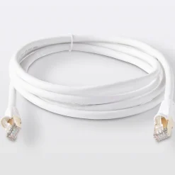 Blyss Câble RJ45 Mâle / Mâle blanc Or, 2 m