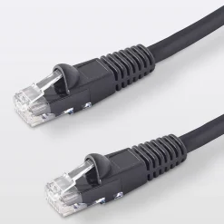 Blyss Câble RJ45 Mâle / Mâle Catégorie 5E noir , 10 m