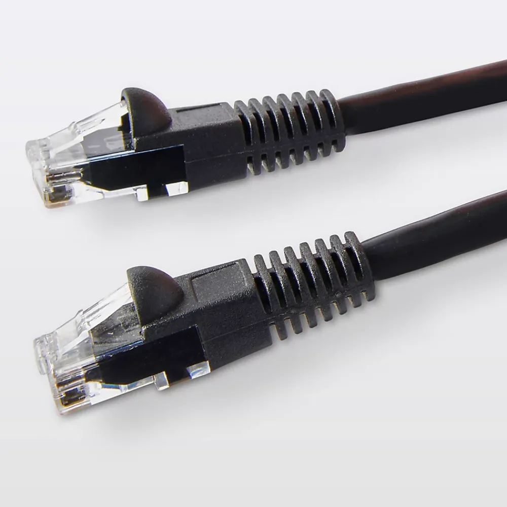 Blyss Câble Et Connectique Réseau-Câble RJ45 Mâle / Mâle Catégorie 5E noir , 1 m