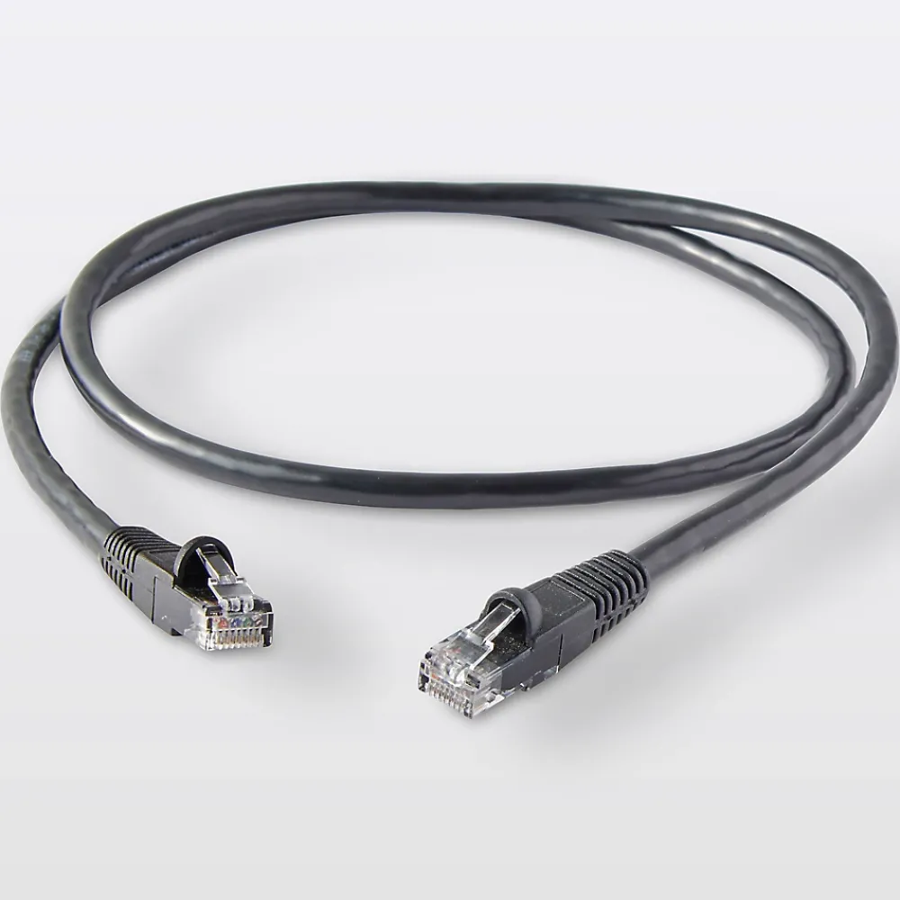Blyss Câble Et Connectique Réseau-Câble RJ45 Mâle / Mâle Catégorie 5E noir , 1 m