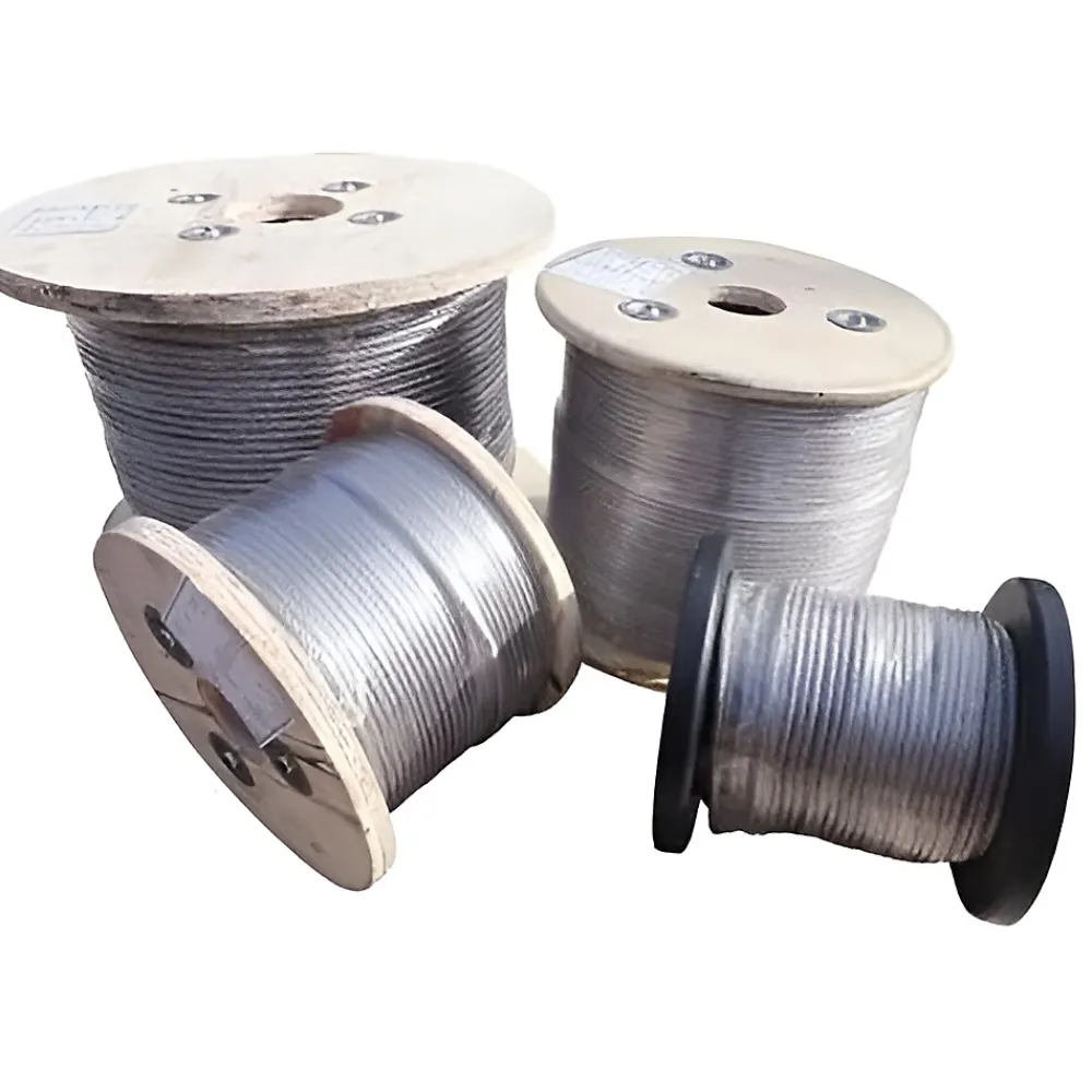 MySystem Câble souple diam. 6 mm - torons 7 x 7 - 25 mètres - Inox 316