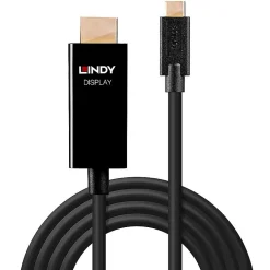 Lindy Chargeur Et Câble Usb-Câble USB-C - HDMI 4K60 3 mètres