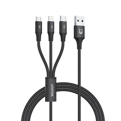 Unitek Câble USB 3 en1 1.50 mètre