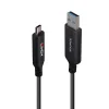 Lindy Chargeur Et Câble Usb-Câble USB 3.2 Gen1 hybride 5Gbps 25m