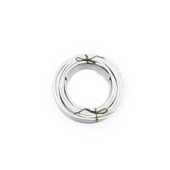 Nexans Câble, Fil Et Cordon D'Alimentation-Câble 2X1,5 mm² H05VVF blanc couronne 5m