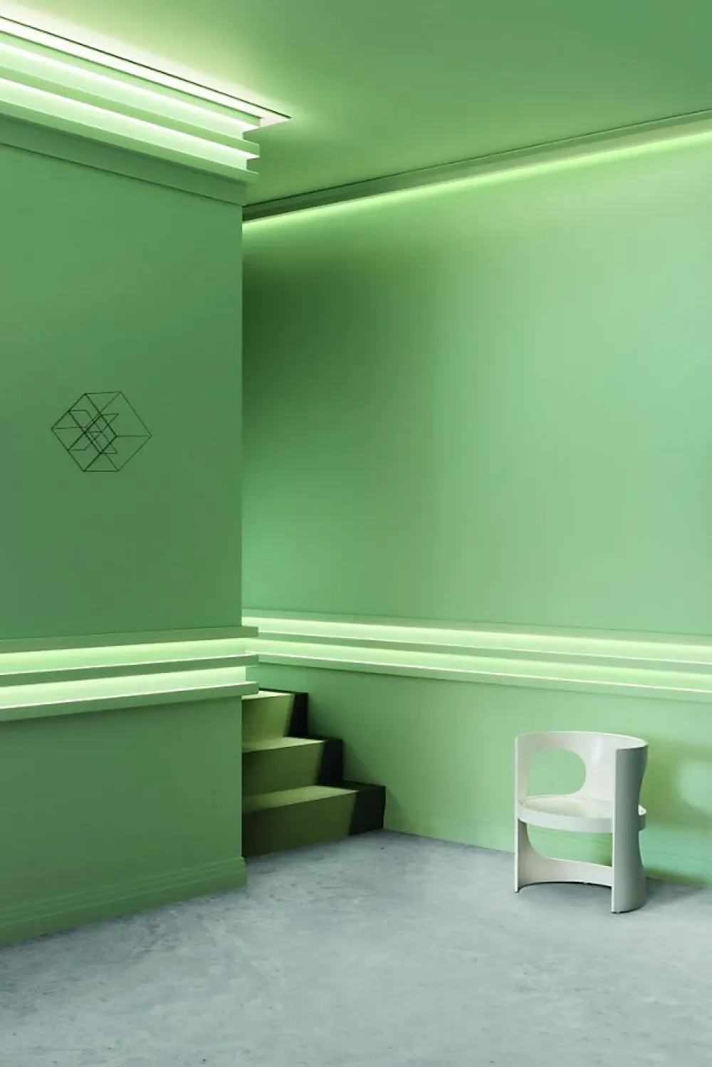 Orac Decor Moulure, Goulotte Et Plinthe-C381 Corniche Plafond -Luxxus - 9,5x5cm (h x p) Carton complet