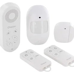 Chacon Alarme Sans Fil-Kit alarme sans fil avec avertisseur vocal