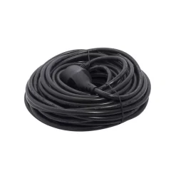 Chacon Rallonge Électrique-Prolongateur HO5VVF 3 x 1,5 mm2 20 m - Noir