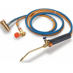 Kemper Chalumeau Bi-Gaz Oxygene Propane Tuyau 1.5 m Connection M10 Soudo brasure