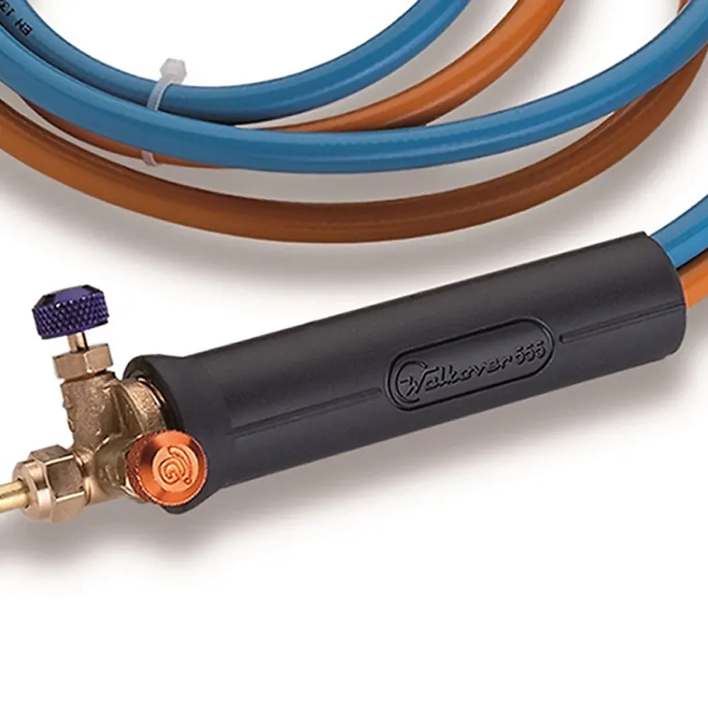 Kemper Chalumeau Bi-Gaz Oxygène M10 et Gaz Butane Propane Tuyaux 1.5 m