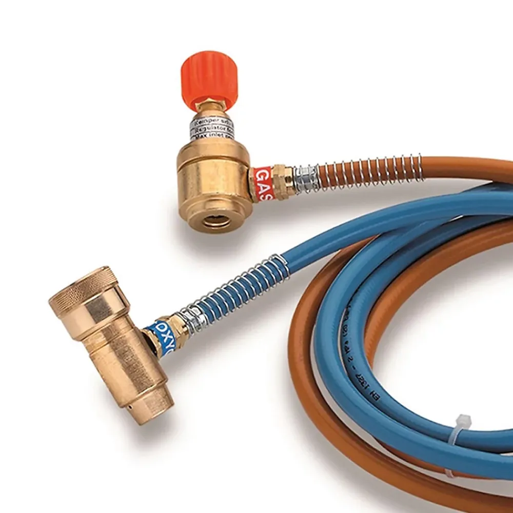 Kemper Chalumeau Bi-Gaz Oxygène M10 et Gaz Butane Propane Tuyaux 1.5 m
