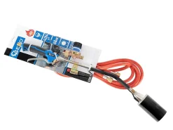 Importdistrib Lampe À Souder-Chalumeau gaz Charpentier 60mm PROFI - 70 cm Tuyau 5 m Réducteur Inclus