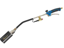 Importdistrib Lampe À Souder-Chalumeau gaz Charpentier 60mm PROFI - 70 cm Tuyau 5 m Réducteur Inclus