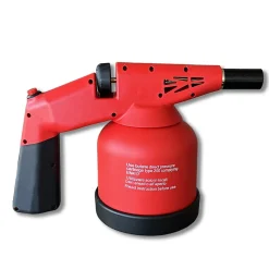 Proweltek Chalumeau gaz 1.7kW Allumage piezo + 8 Cartouches gaz