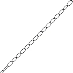 Diall Chaîne de lustre noire ø2 mm x l. 150 cm