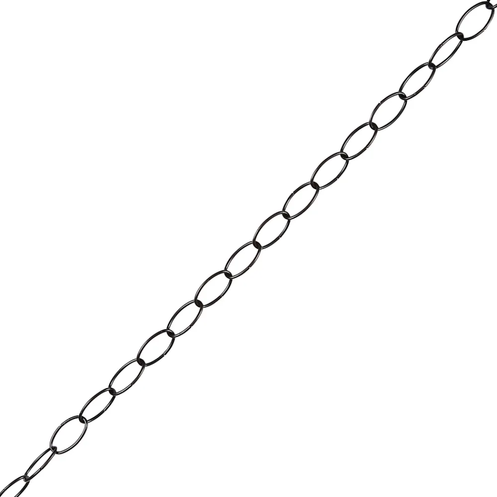 Diall Chaîne de lustre noire ø2 mm x l. 150 cm