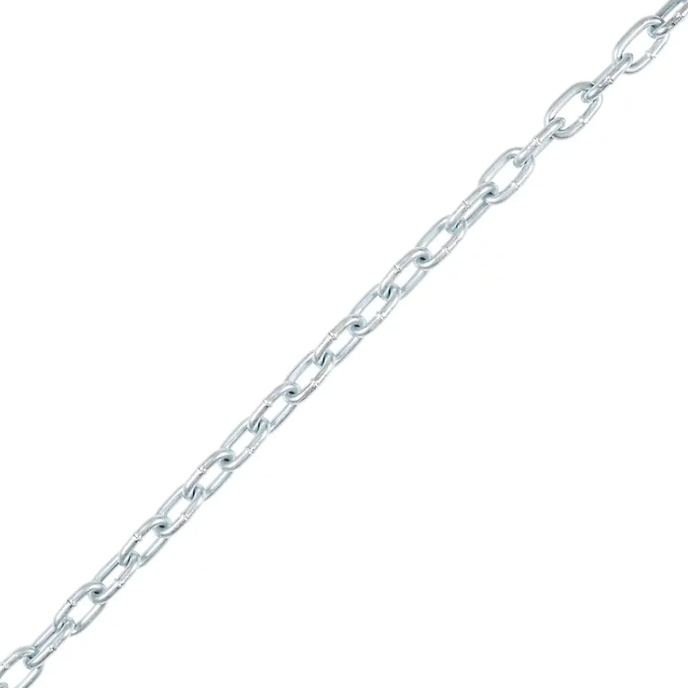 Diall Chaîne-Chaîne droite en acier ø4 mm, 2.5 m