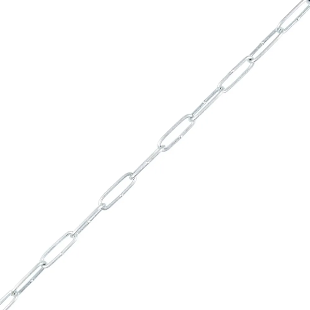 Diall Chaîne-Chaîne droite maille longue ø2 mm, 2.5 m