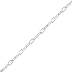 Diall Chaîne-Chaîne maille courte ø3 mm, vendue au mètre linéaire
