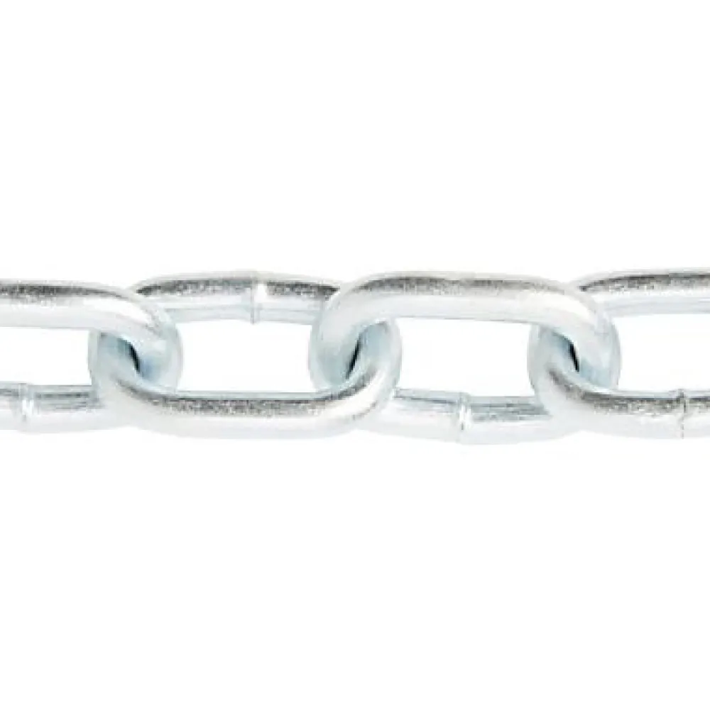 Diall Chaîne maille courte ø6 mm, vendue au mètre linéaire