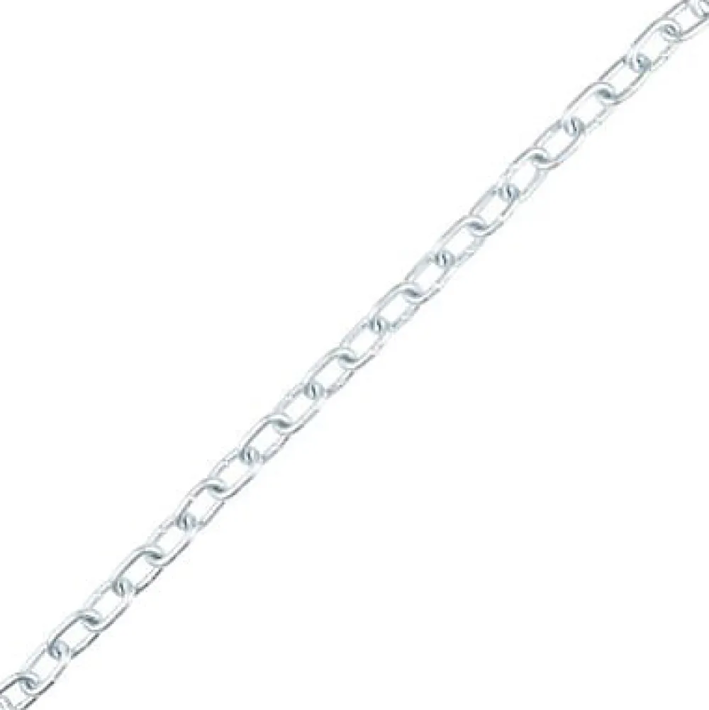 Diall Chaîne maille courte ø6 mm, vendue au mètre linéaire