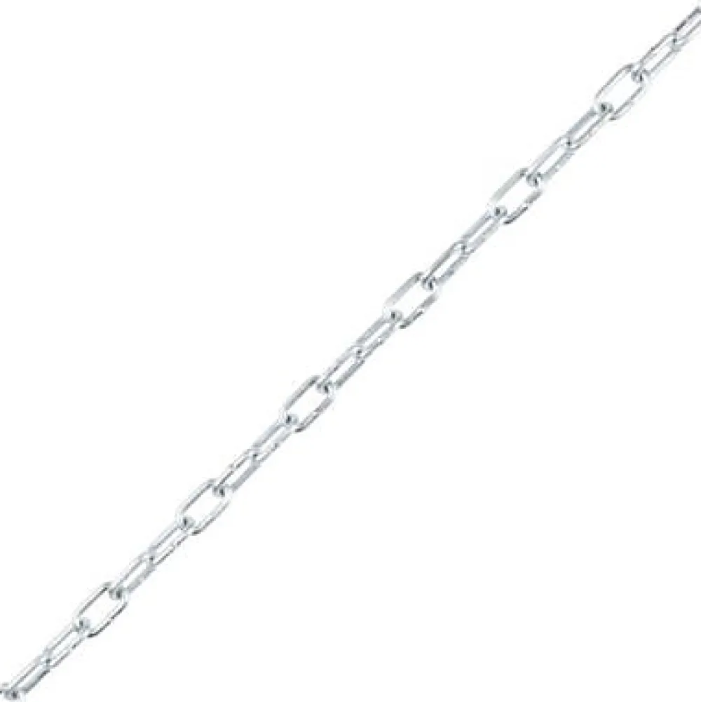 Diall Chaîne maille longue ø4 mm, vendue au mètre linéaire