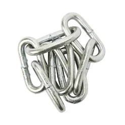 Diall Chaîne maille longue ø10 mm, vendue au mètre linéaire