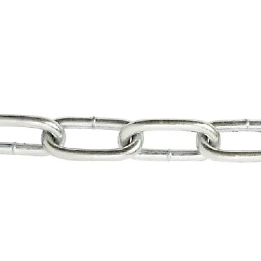 Diall Chaîne maille longue ø10 mm, vendue au mètre linéaire
