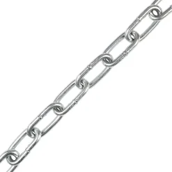 Diall Chaîne maille longue ø10 mm, vendue au mètre linéaire