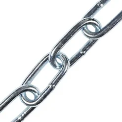 Diall Chaîne-Chaîne maille longue ø8 mm, vendue au mètre linéaire