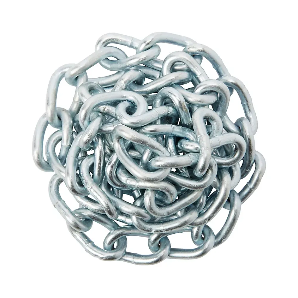 Diall Chaîne-Chaîne non soudée nouée en acier ø5 mm, 2.5 m