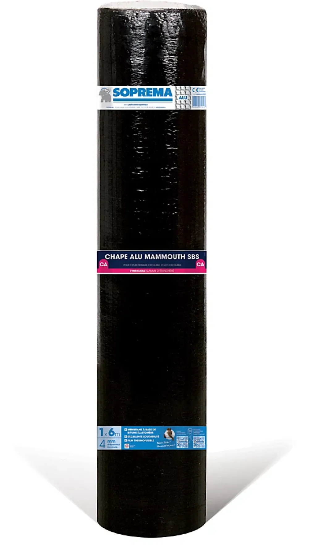 Soprema Chape alu éco sbs Mammouth 6m
