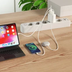 GAO Chargeur Et Câble Usb-Chargeur rapide 65W double port USB-A et USB-C